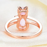 Ring Katze in Roségold