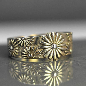 Gold Gänseblümchen Ring