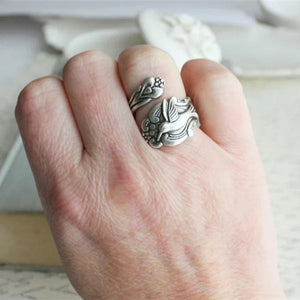 Kolibri Blume Ring